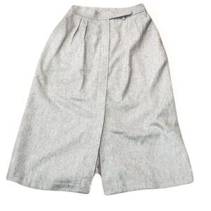 Haberdasher Vintage wool blend pencil midi skirt size medium